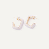 Summer Earrings - Gold Cotton