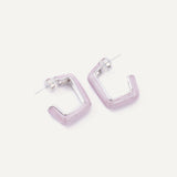 Summer Earrings - Silver Waterlilly