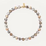 Alice Necklace - Platinum Neutral Multi