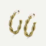 Skylar Earrings - Olive