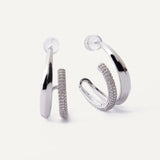 Arya Earrings - Silver